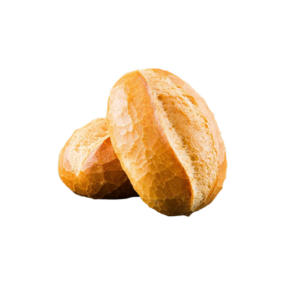 Zwei einfache Brötchen