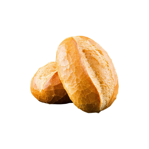 Zwei einfache Brötchen