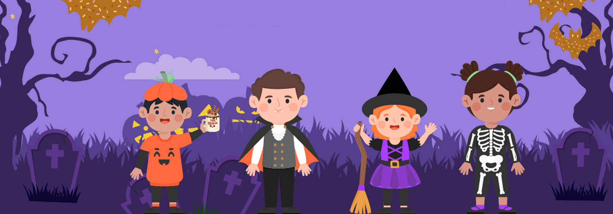 Schollin Events Halloween Header Schollin Events gemeinsam backen